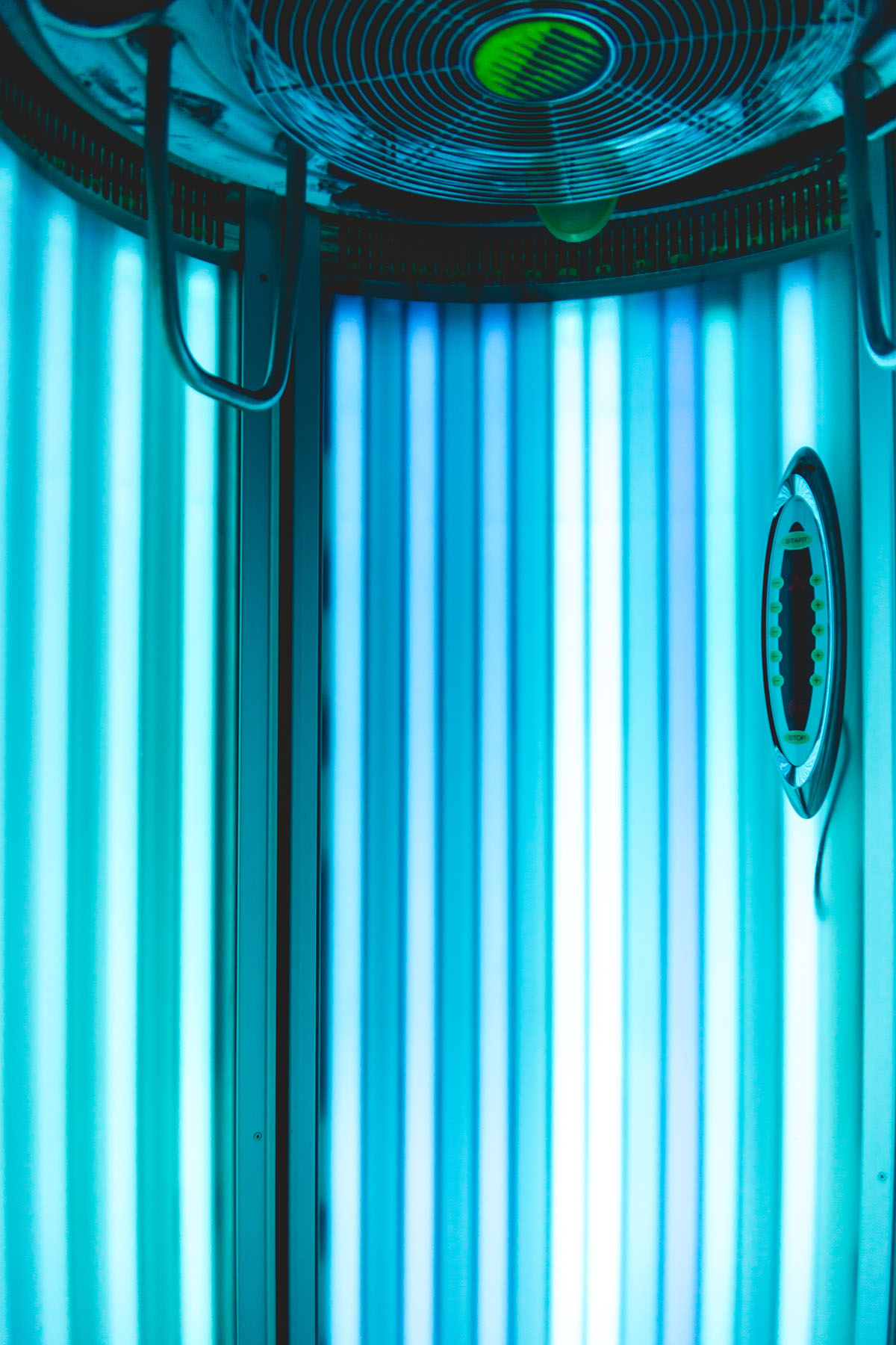 solarium lampada verticale hair max - doccia uv